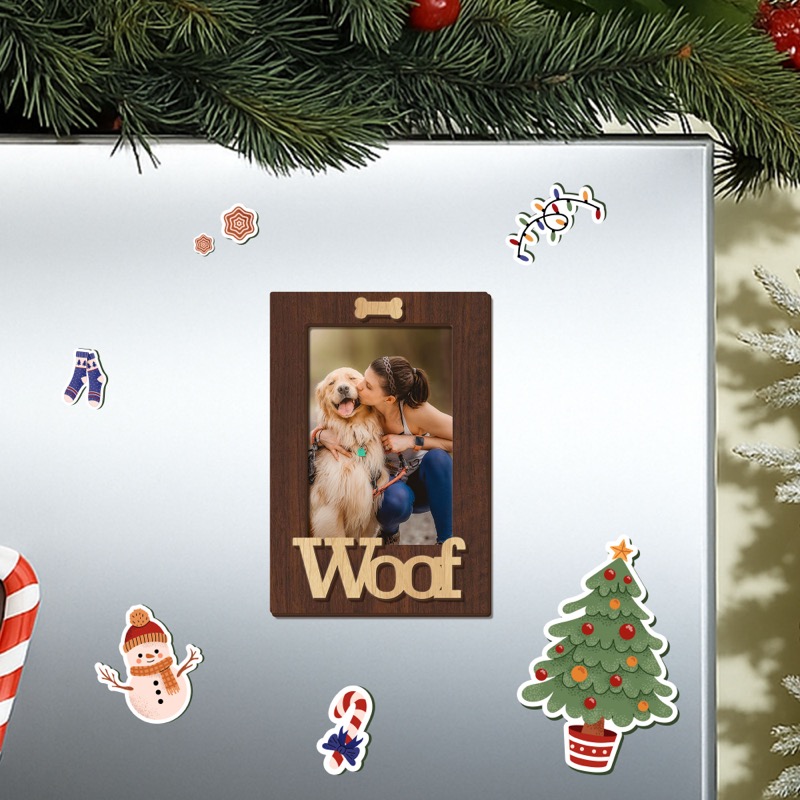 Woof - Dog Lover Photo Frame